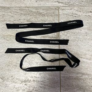 Black Satin Chanel Ribbon